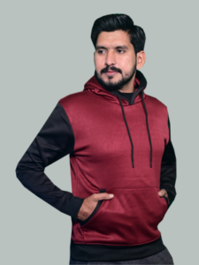 Premium Wuzaan Mehroon Hoodie for Men, Boys, Male Limited Edition