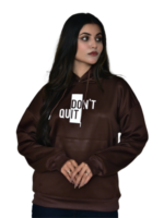 Do it printed hoodie