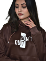 Do it printed hoodie